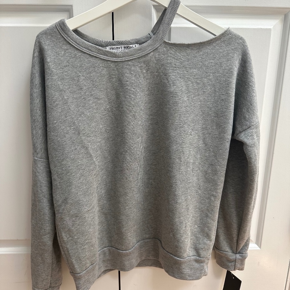Project Social T Los Angeles SUPER SOFT Grey Sweatshirt - Brand new with Tags!
